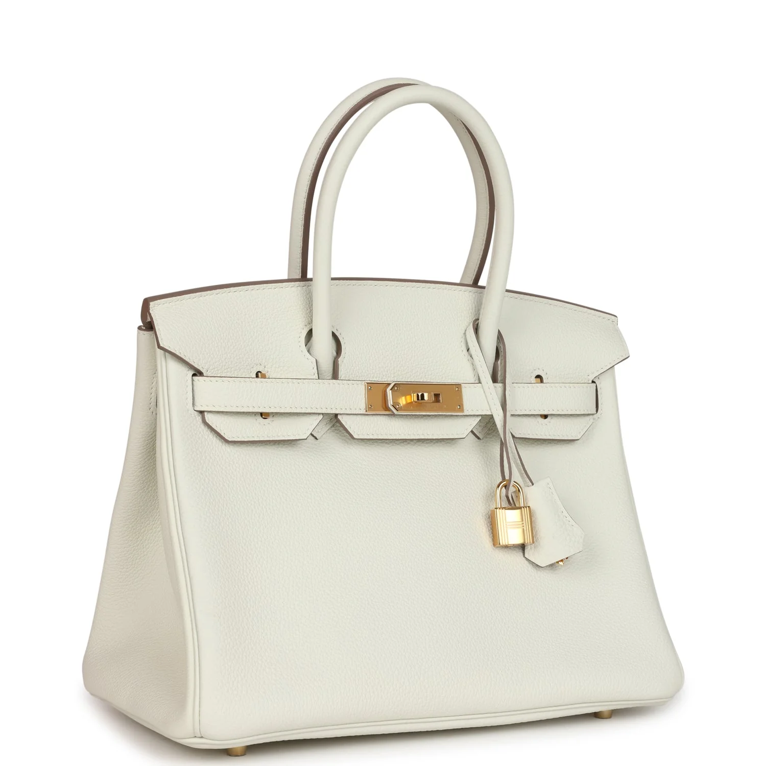 Replicate Hermes Birkin 30 Mushroom Togo Gold Hardware(1:1 replica)