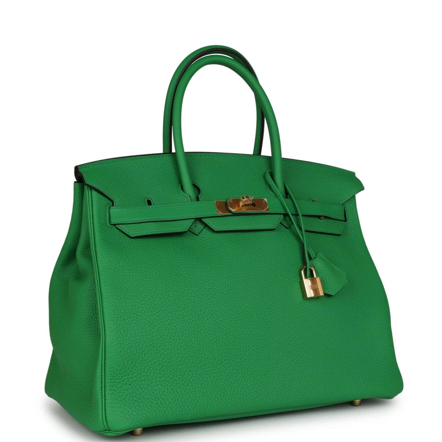 Replicate Hermes Birkin 35 Bambou Togo Gold Hardware(1:1 replica)
