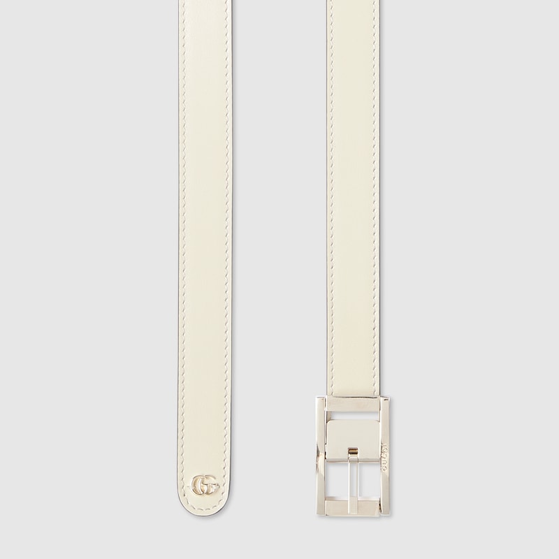 Replicate Reversible thin belt with rectangular buckle(1:1 replica)