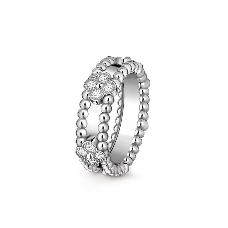 Replicate Perlée sweet clovers ring(1:1 replica)