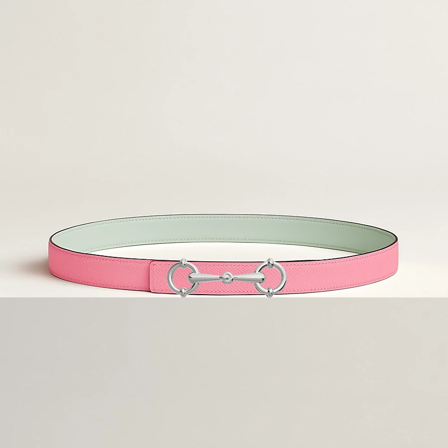 Replicate Lady Rider belt buckle   Reversible leather strap 24 mm(1:1 replica)
