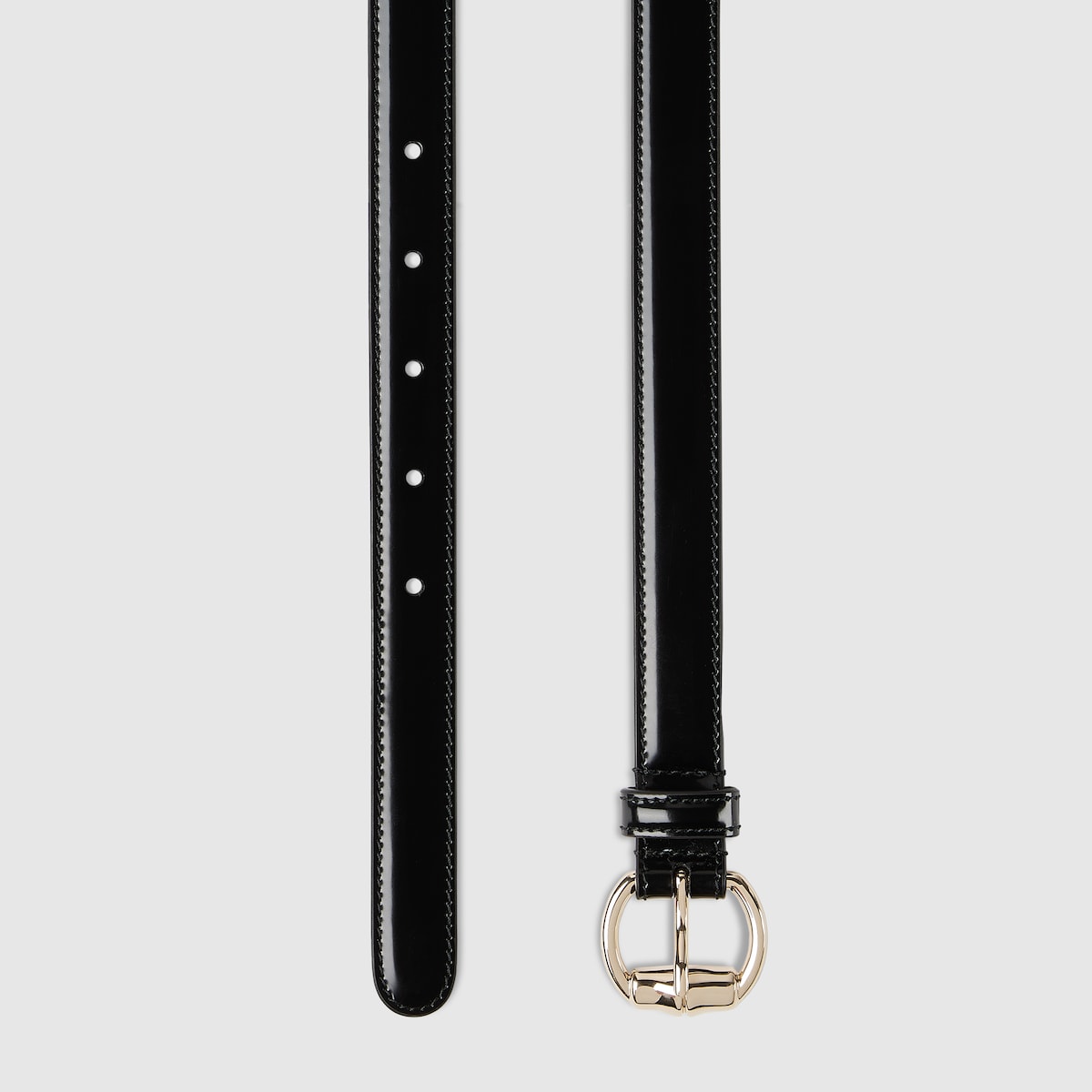 Replicate Thin belt with metal bamboo buckle(1:1 replica)
