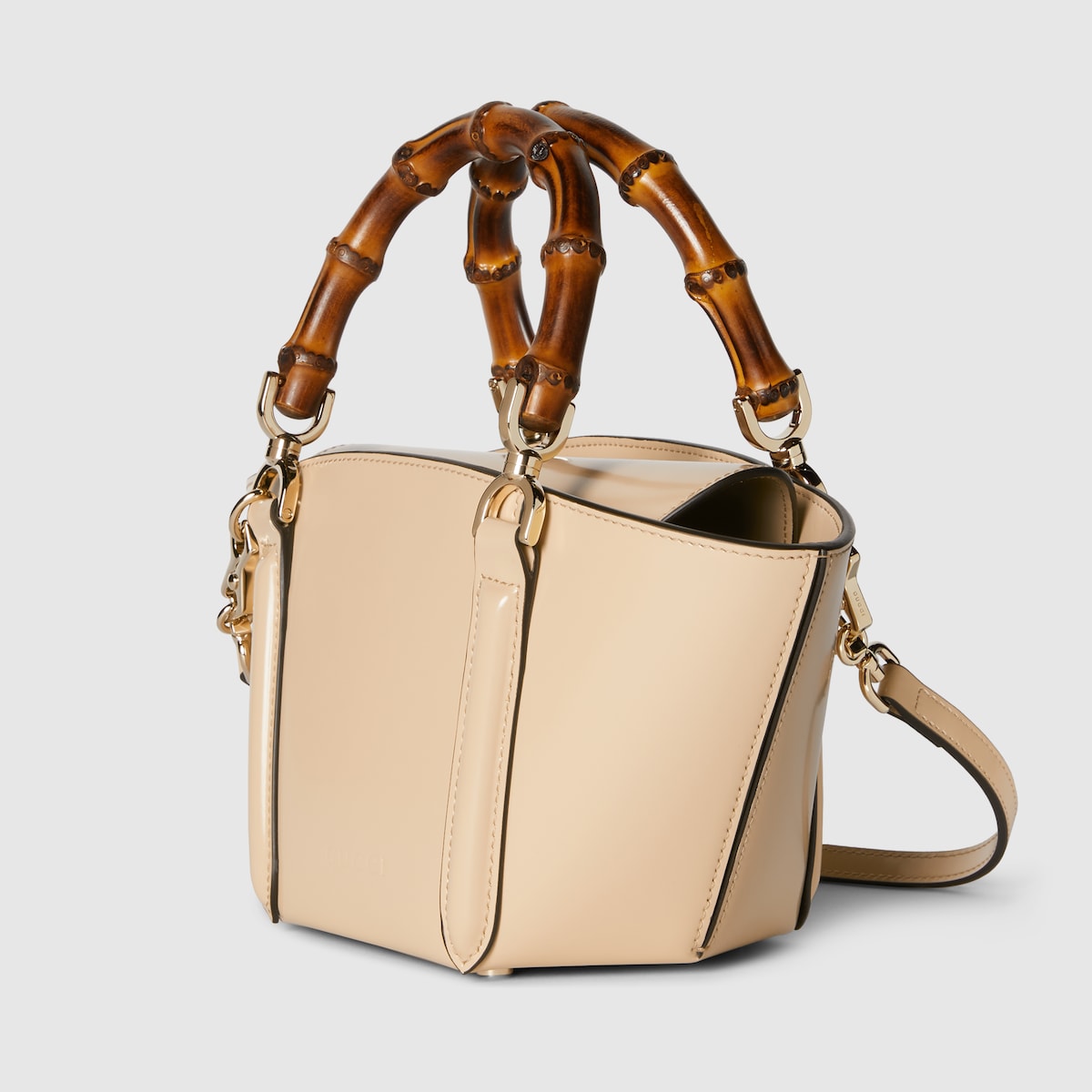 Replicate Mini Bamboo Top Handle Tote Bag(1:1 replica)