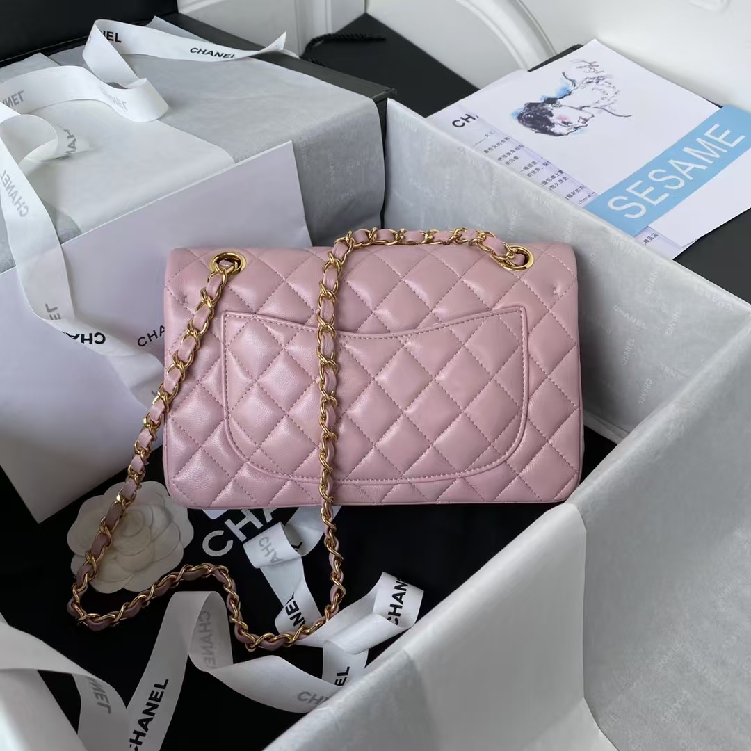 Replicate Chanel Small Classic Handbag Gold Hardware(1:1 replica)