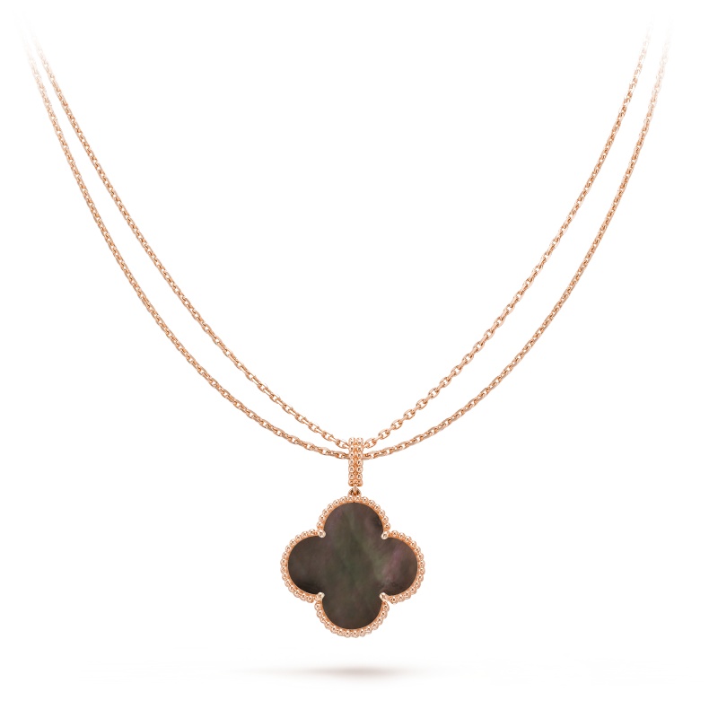 Replicate Magic Alhambra long necklace, 1 motif(1:1 replica)