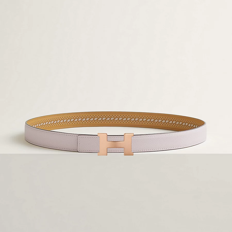 Replicate Mini Constance belt buckle   Bandana leather strap 24 mm(1:1 replica)