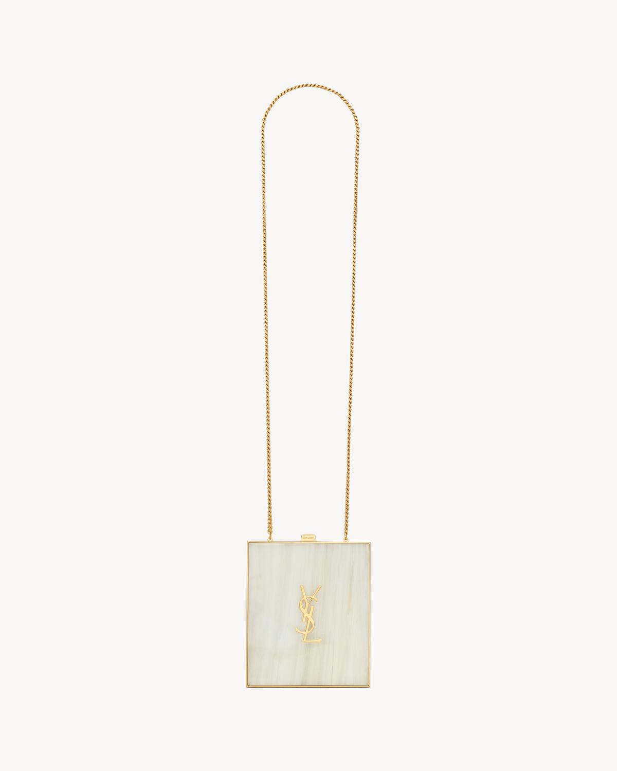 Replicate YSL Tuxedo Box Bag In Plexiglass And Metal(1:1 replica)
