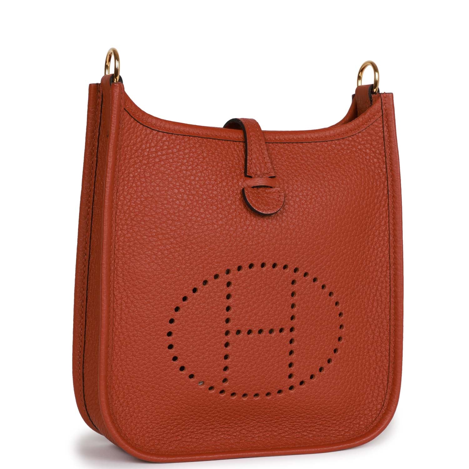 Replicate Hermes Evelyne TPM Cuivre Clemence Gold Hardware(1:1 replica)