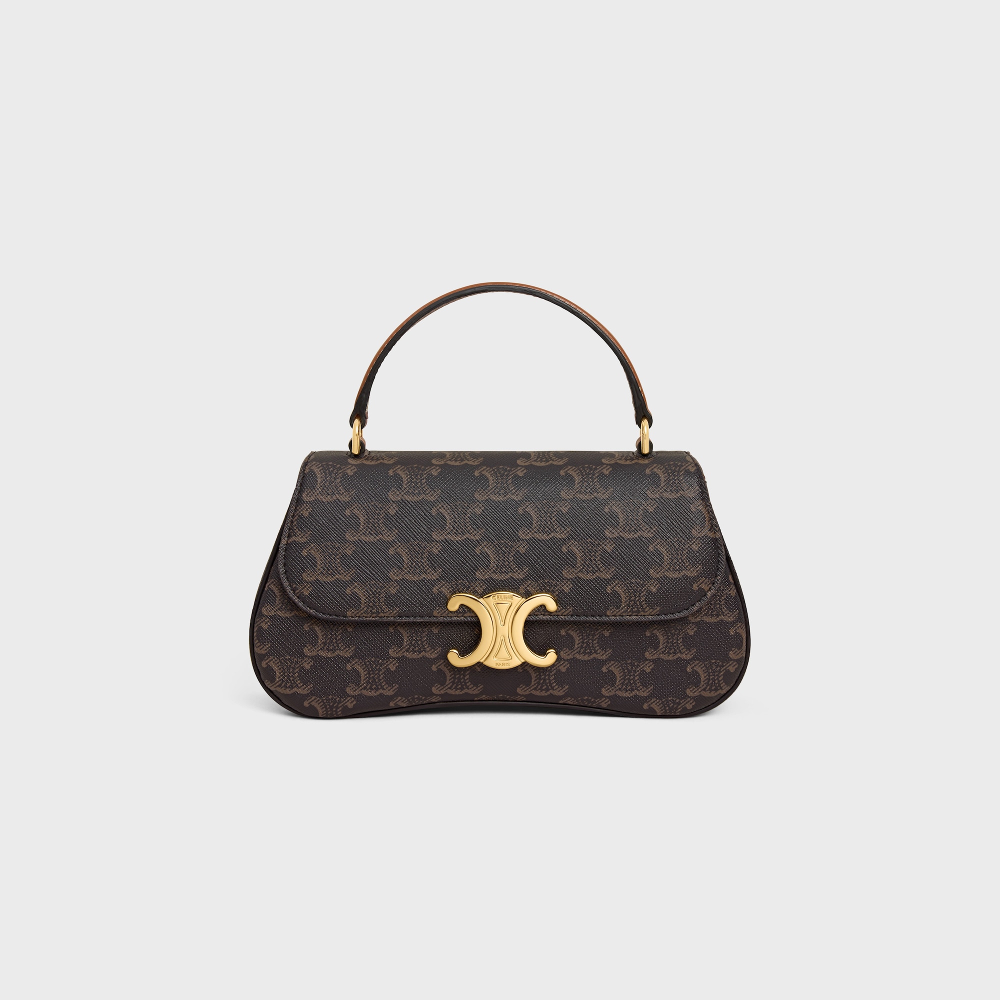 Replicate TEEN CELINE LOLA IN TRIOMPHE CANVAS AND CALFSKIN(1:1 replica)