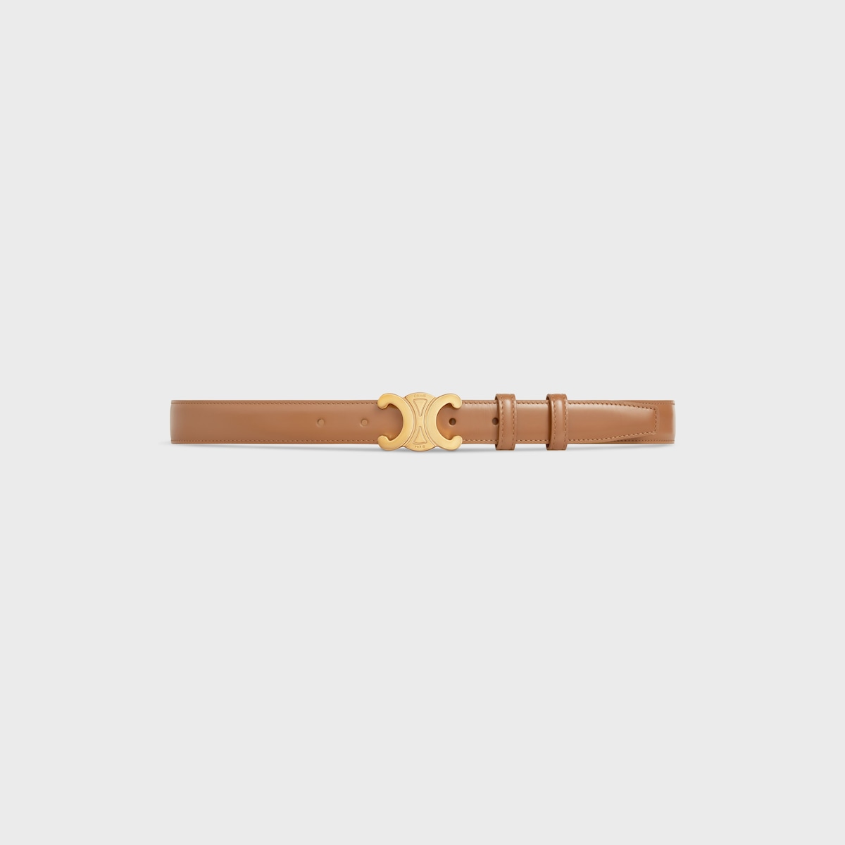 Replicate Medium Triomphe Belt in Taurillon Leather(1:1 replica)