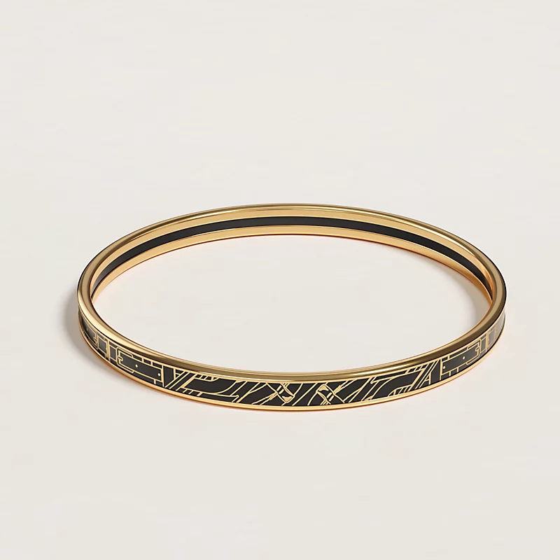 Replicate Toy Lock Ring  Enamel Bracelet(1:1 replica)