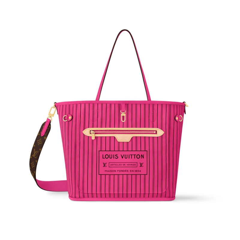 Replicate Louis Vuitton Neverfull Bandoulière Inside Out MM M12707(1:1 replica)