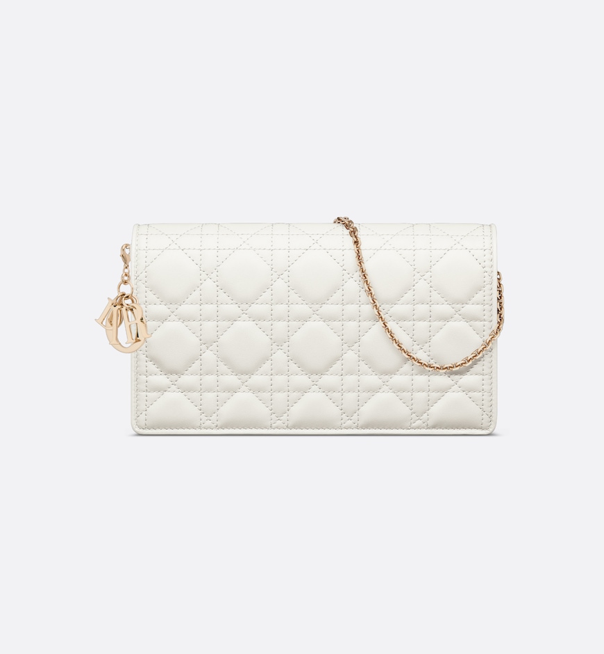 Replicate Dior Lady Dior Pouch(1:1 replica)