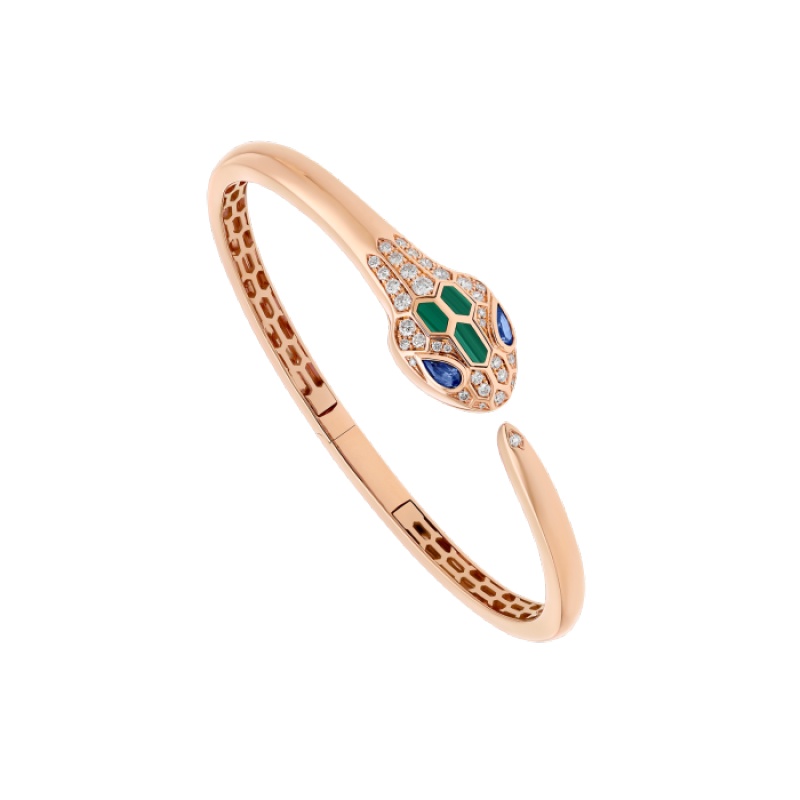 Replicate Serpenti Seduttori gilded snake bracelet(1:1 replica)