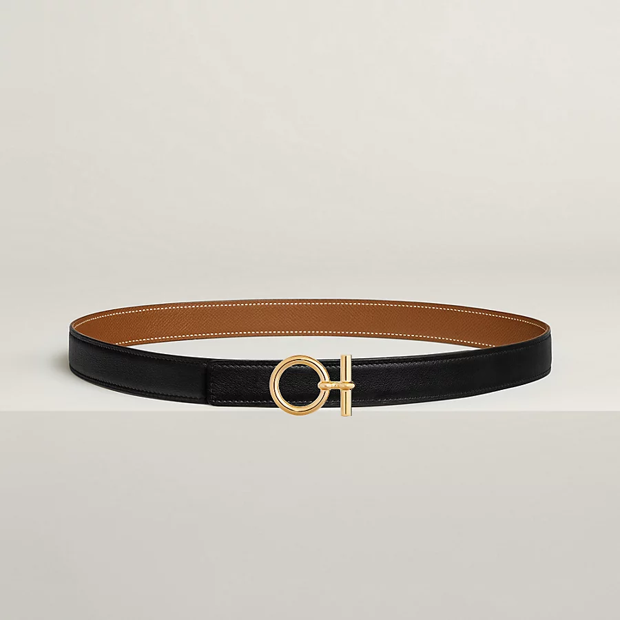 Replicate Flot belt buckle   Reversible leather strap 24 mm(1:1 replica)