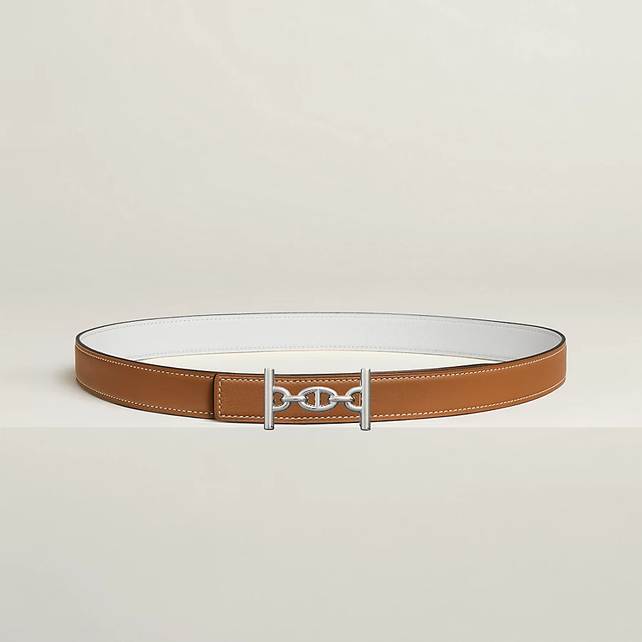 Replicate Lagune belt buckle   Reversible leather strap 24 mm(1:1 replica)