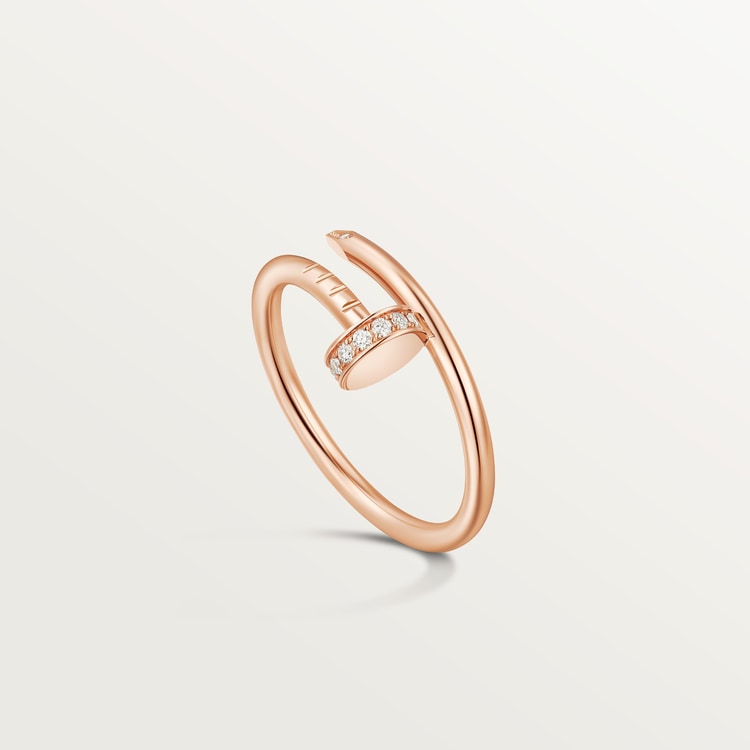 Replicate Juste un Clou ring, small model, diamonds(1:1 replica)