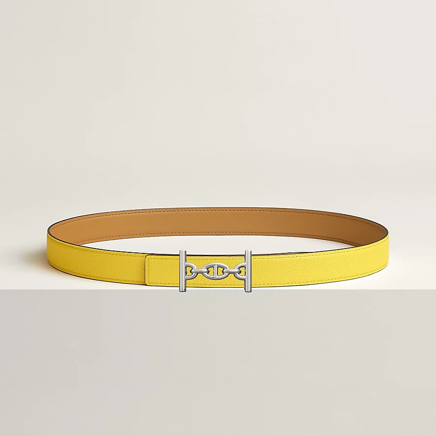 Replicate Lagune belt buckle   Reversible leather strap 24 mm(1:1 replica)