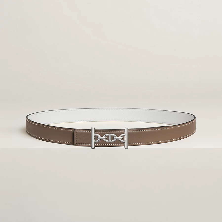 Replicate Lagune belt buckle   Reversible leather strap 24 mm(1:1 replica)