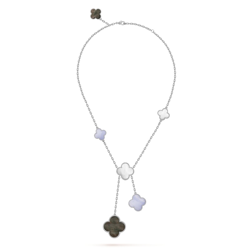 Replicate Magic Alhambra necklace, 6 motifs(1:1 replica)
