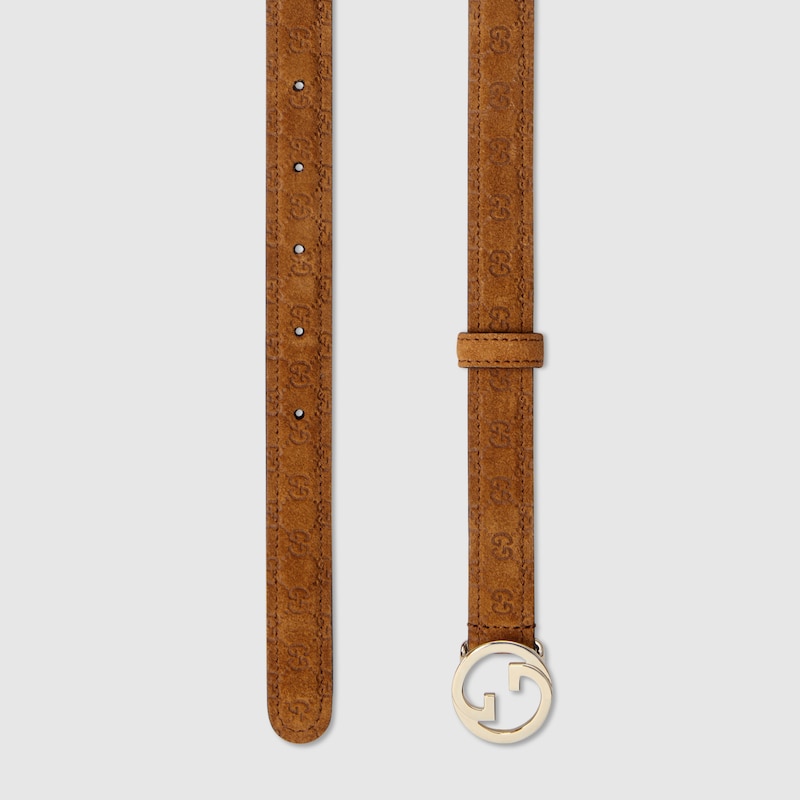 Replicate Gucci Blondie thin belt(1:1 replica)