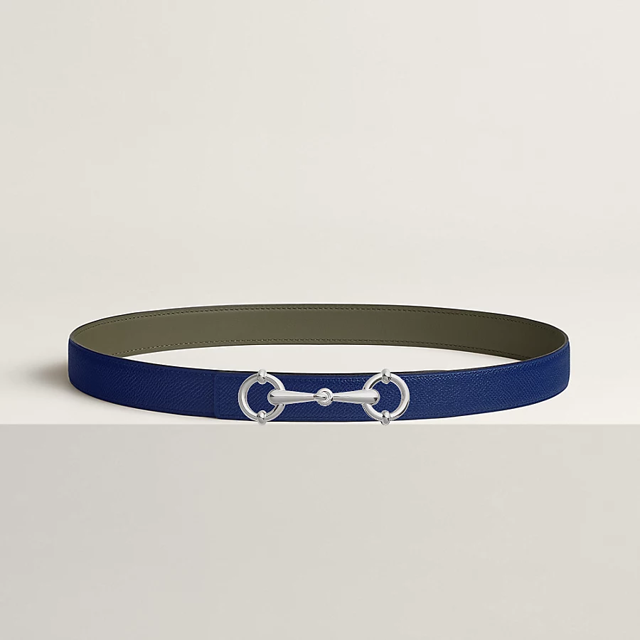 Replicate Lady Rider belt buckle   Reversible leather strap 24 mm(1:1 replica)