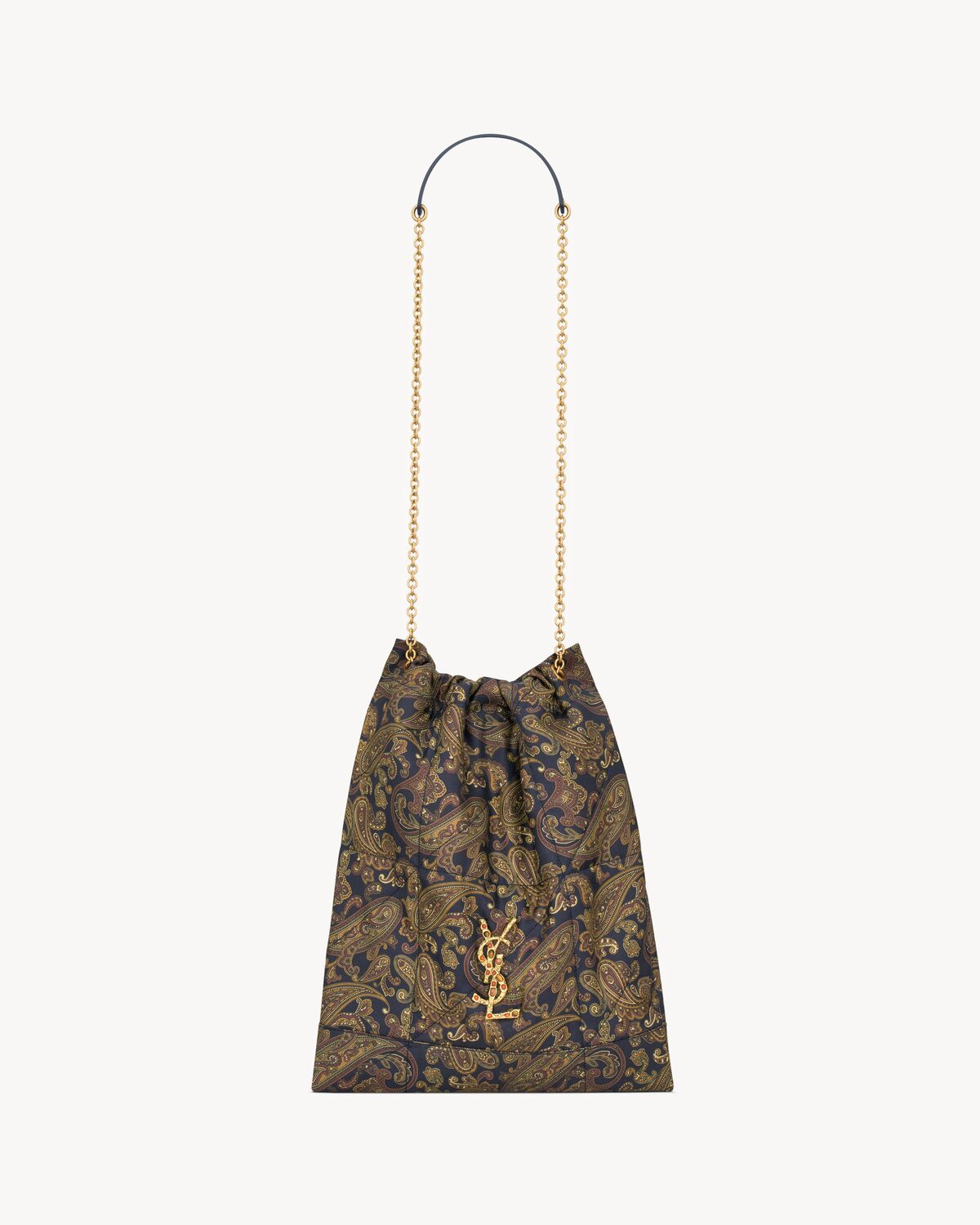 Replicate YSL Jamie Pochon In Silk Twill(1:1 replica)