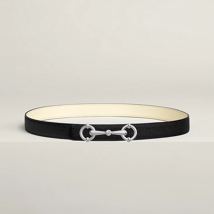 Replicate Lady Rider belt buckle   Reversible leather strap 24 mm(1:1 replica)