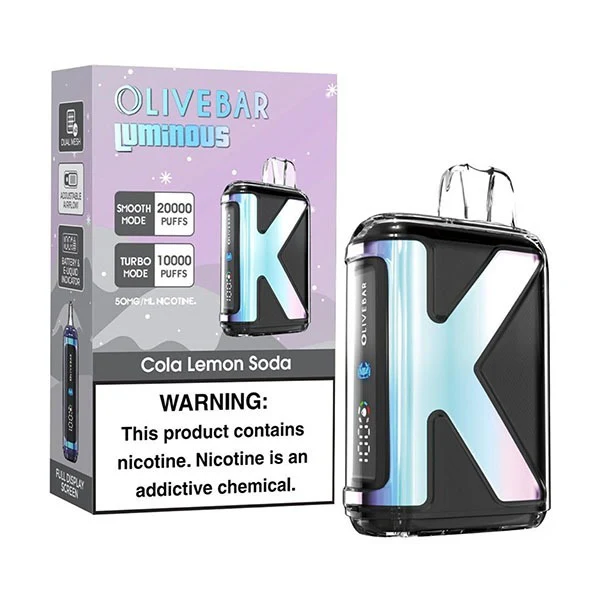 Olive Bar Luminous 20K Disposable Vape 5% (20000 Puffs) - BIMO vape us