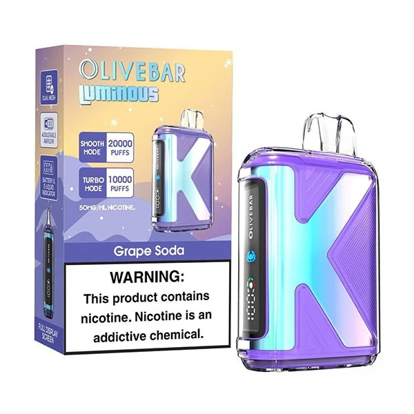 Olive Bar Luminous 20K Disposable Vape 5% (20000 Puffs) - BIMO vape us