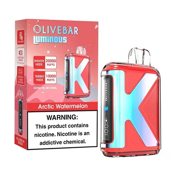 Olive Bar Luminous 20K Disposable Vape 5% (20000 Puffs) - BIMO vape us