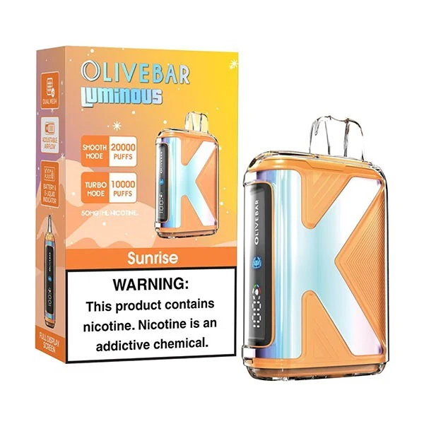 Olive Bar Luminous 20K Disposable Vape 5% (20000 Puffs) - BIMO vape us