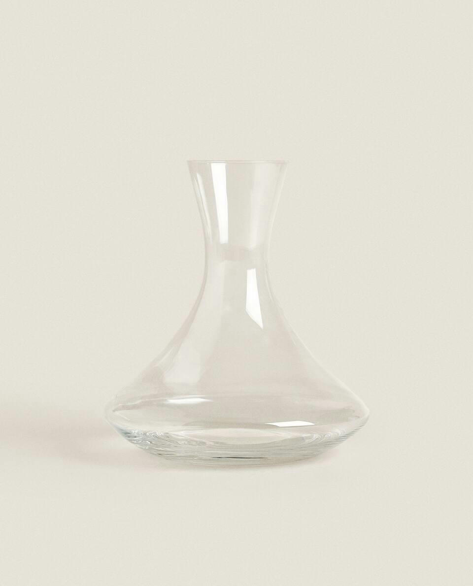 CRYSTALLINE GLASS DECANTER