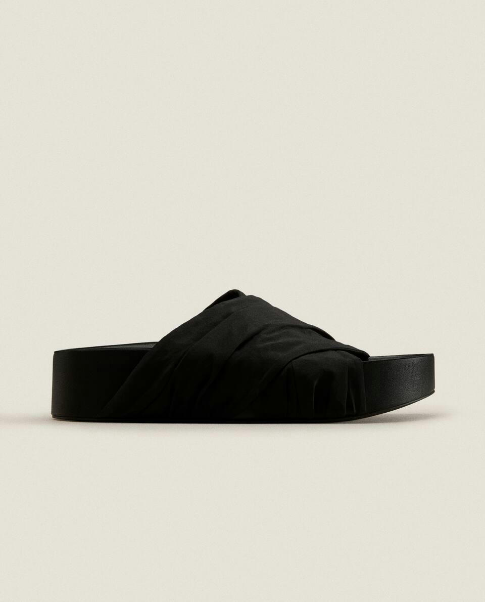 CROSSOVER FABRIC WEDGES