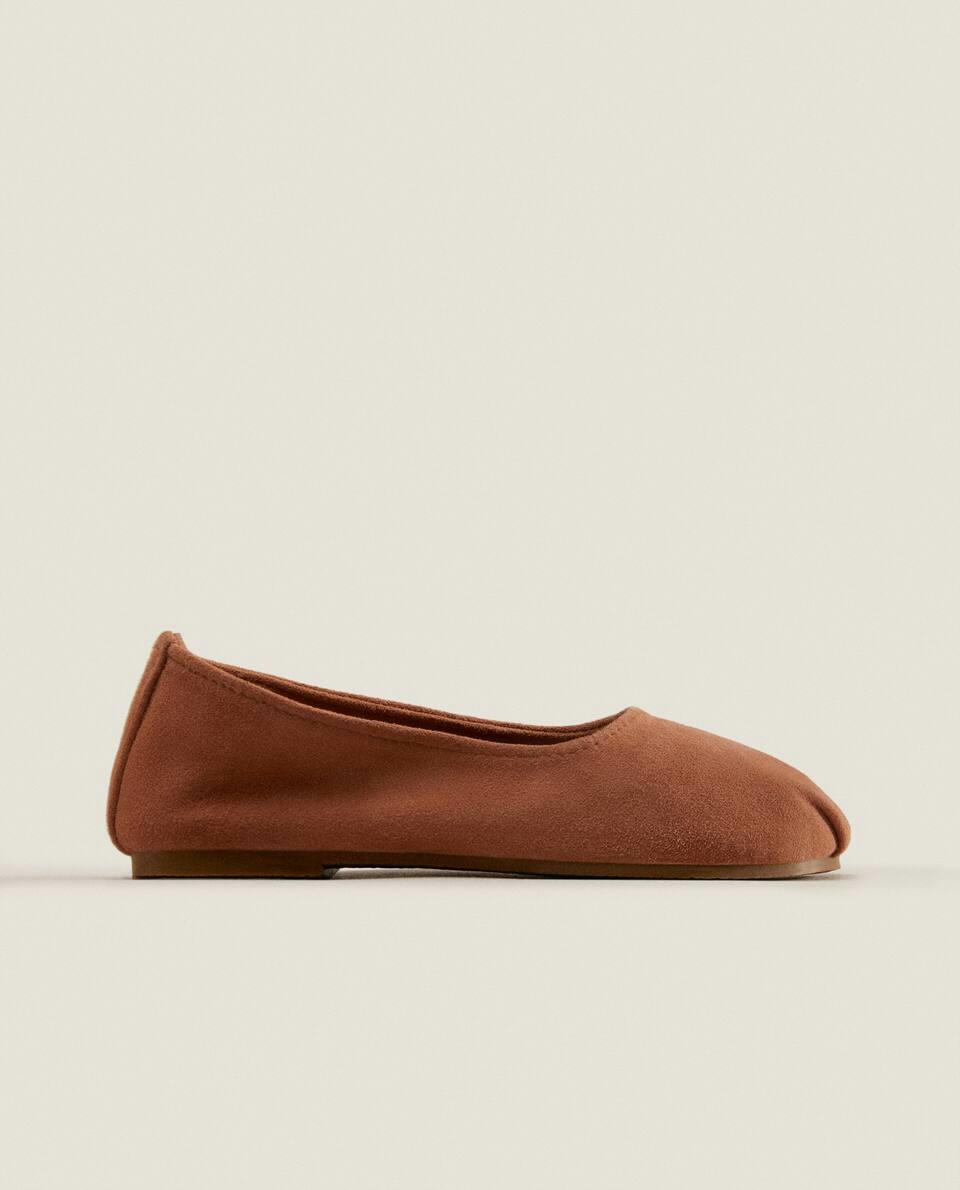 SOFT LEATHER BALLERINAS