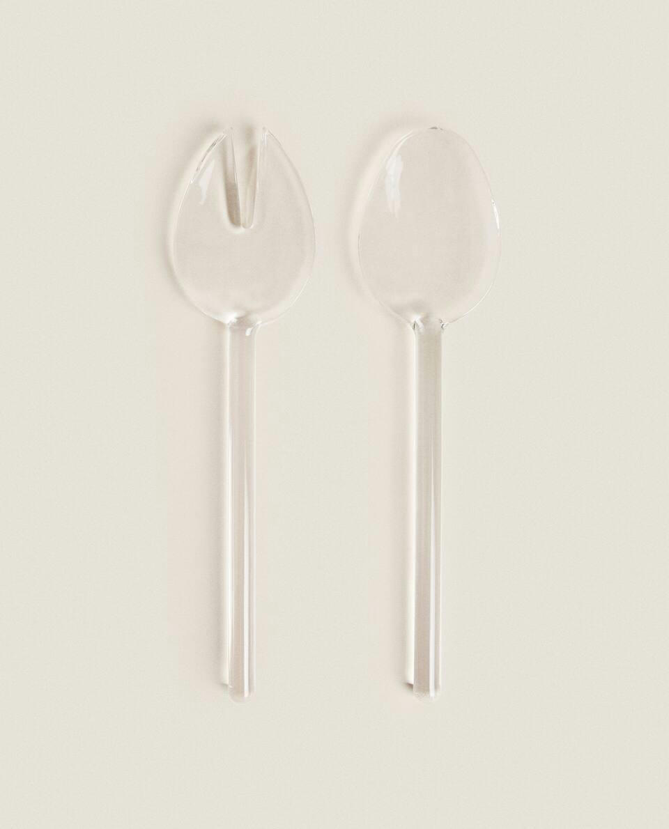 BOROSILICATE GLASS SERVER SET