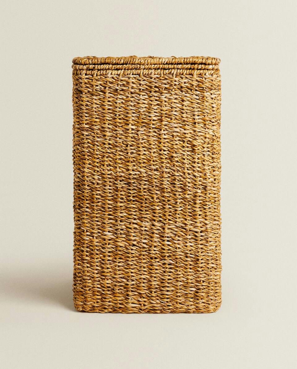 WOVEN LAUNDRY BASKET