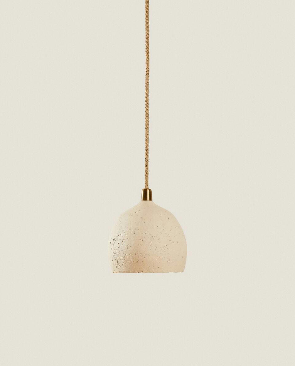 PAPIER-M?CHé CEILING LAMP