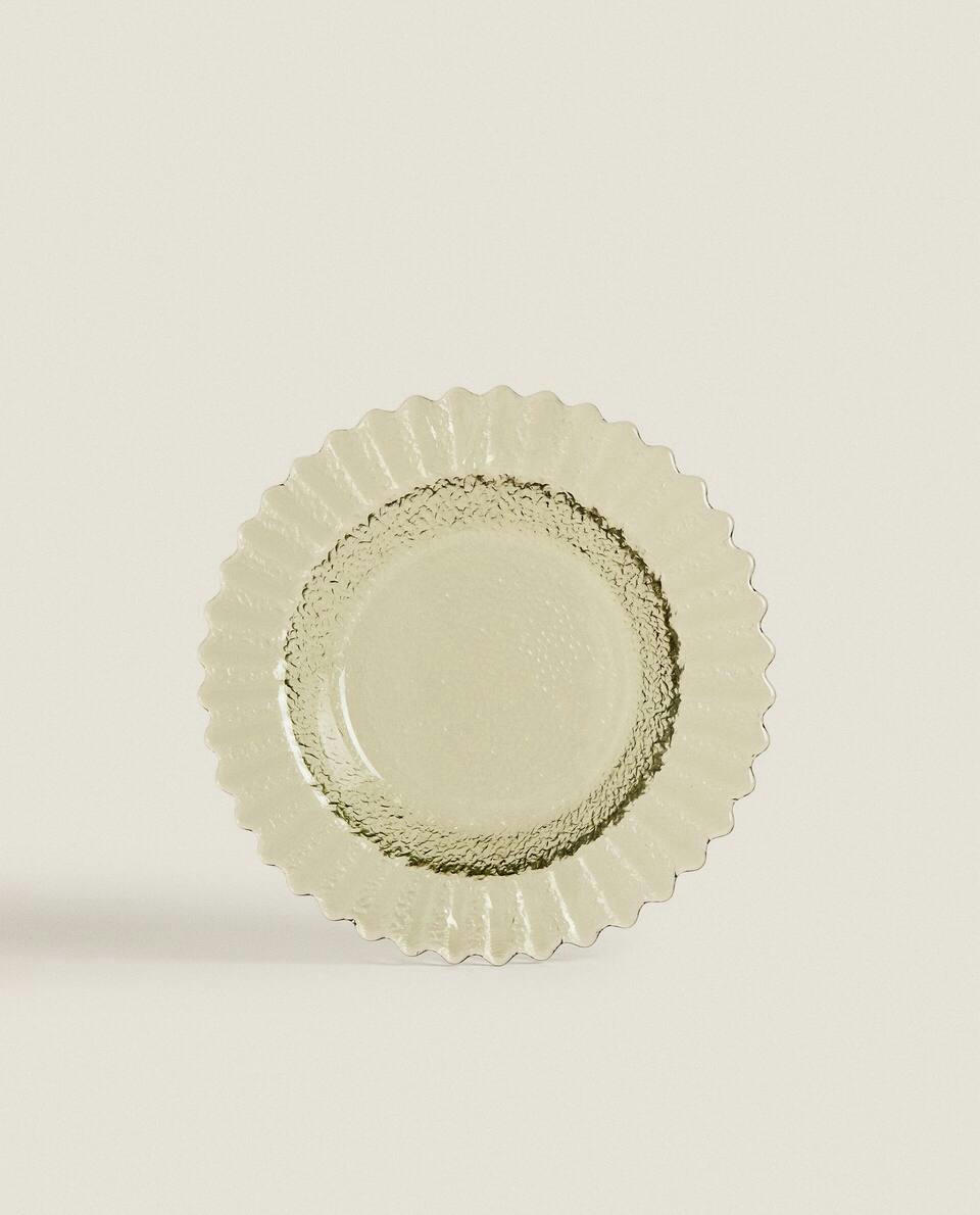 WAVY GLASS BOWL