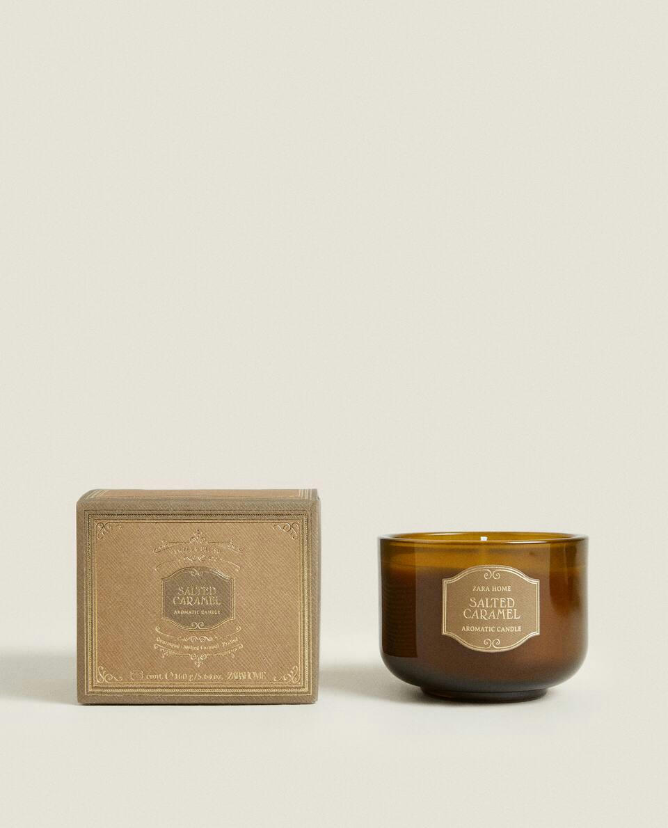 SALTED CARAMEL SCENTED CANDLES