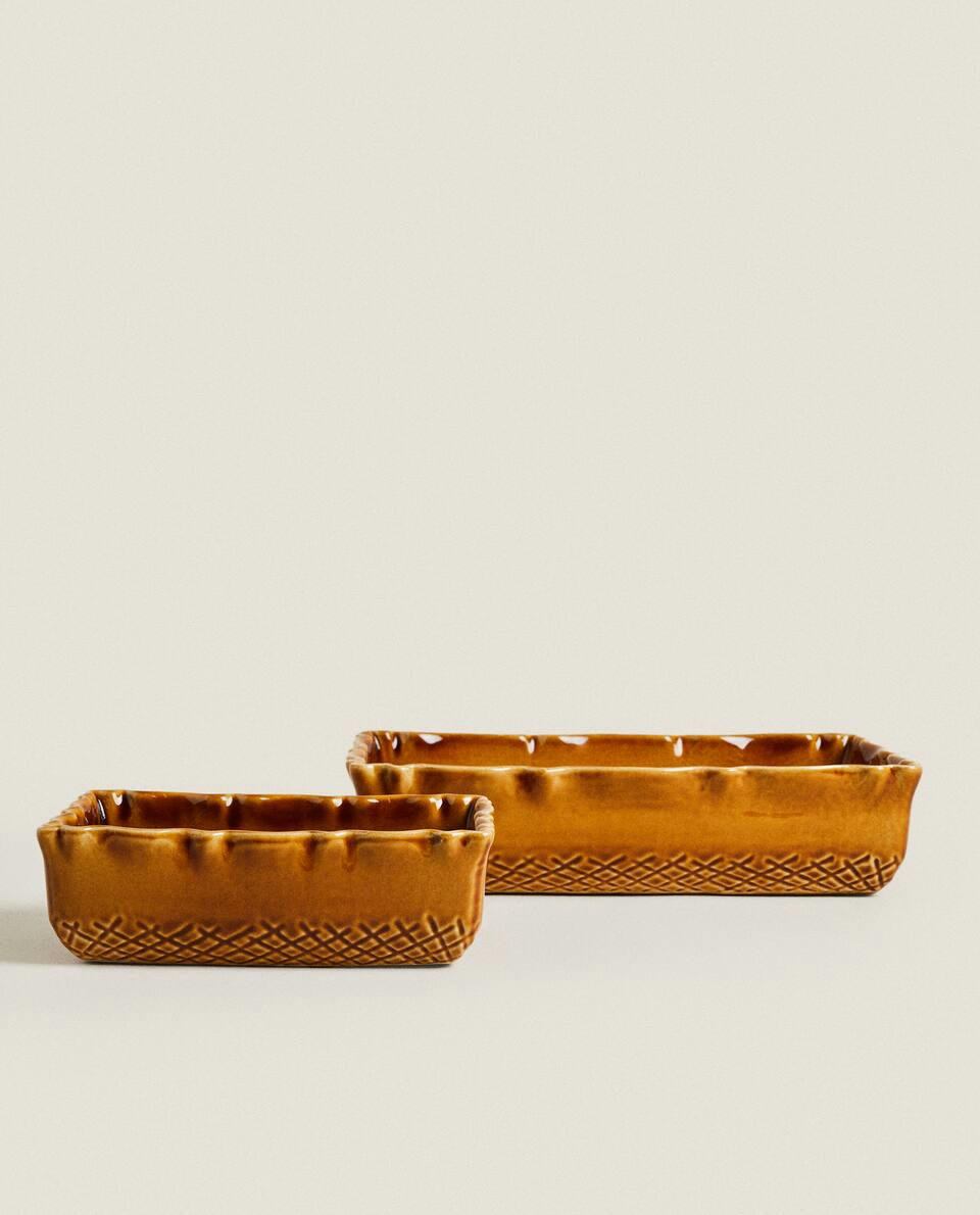 STONEWARE OVEN TRAY