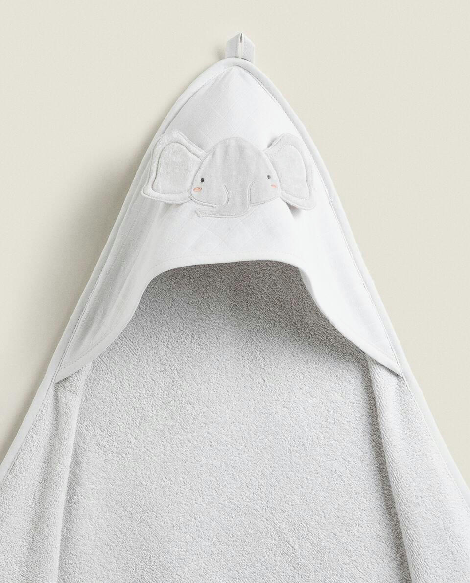 ELEPHANT COTTON TERRY CAPE