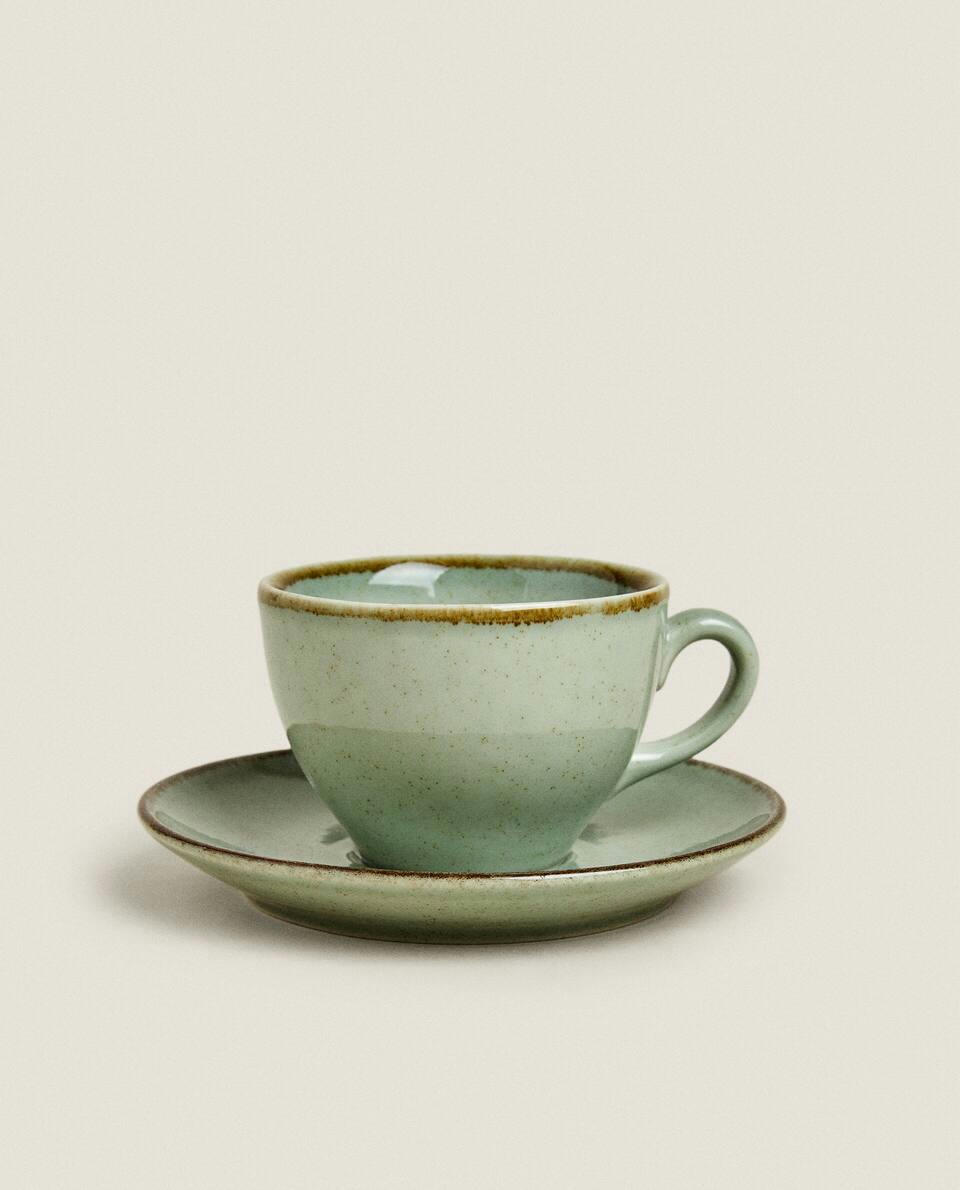 RIM DETAIL TEACUP