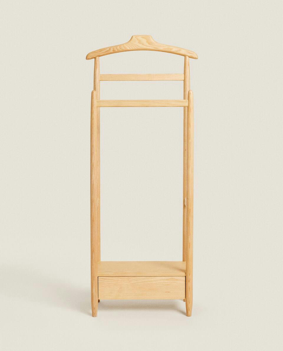 ASH WOOD VALET STAND