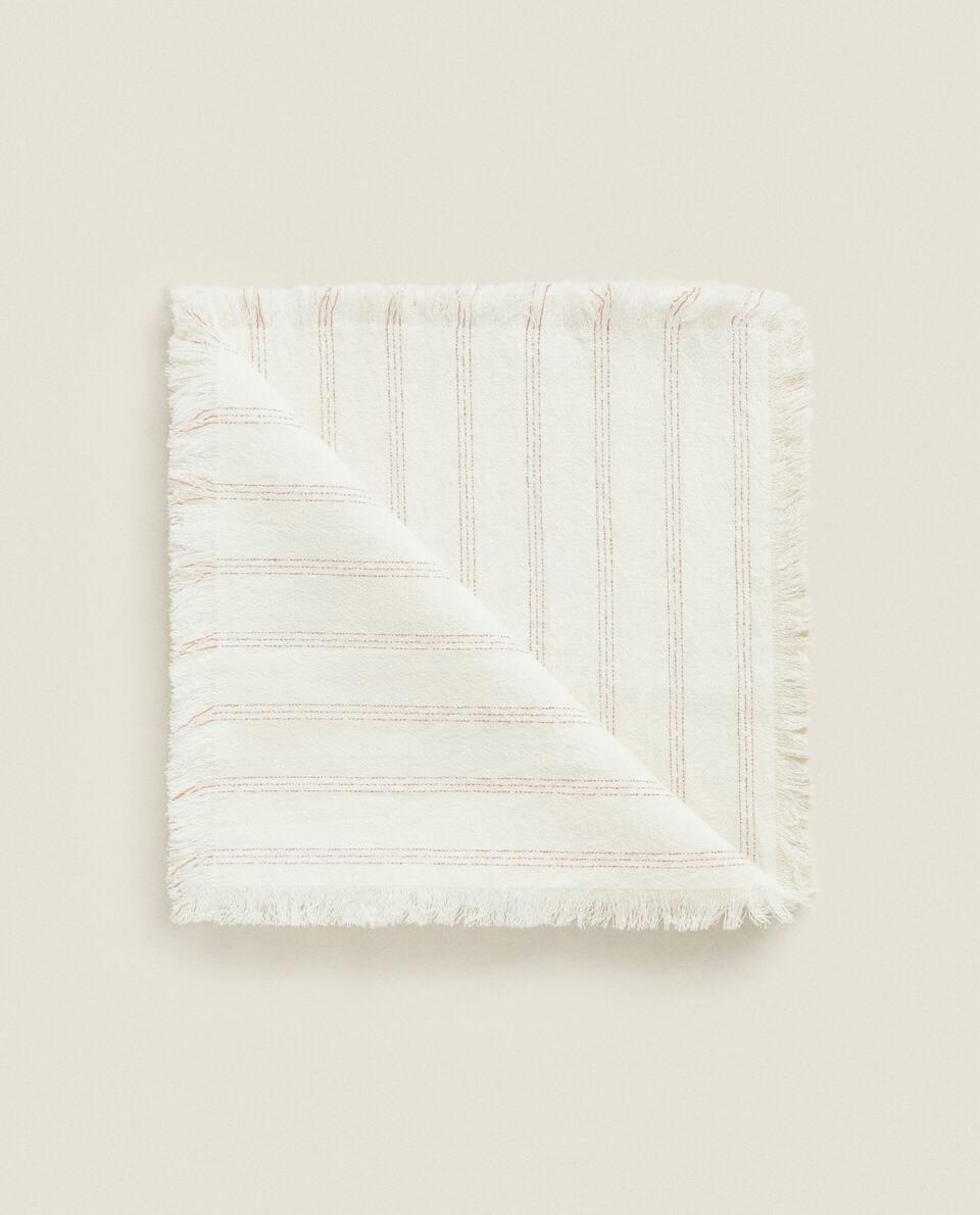 STRIPED COTTON NAPKIN (SET OF 2)