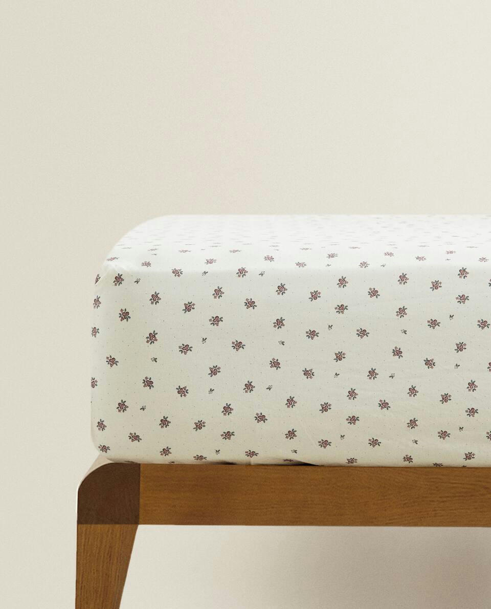 CHILDREN’S BOUQUET FITTED SHEET