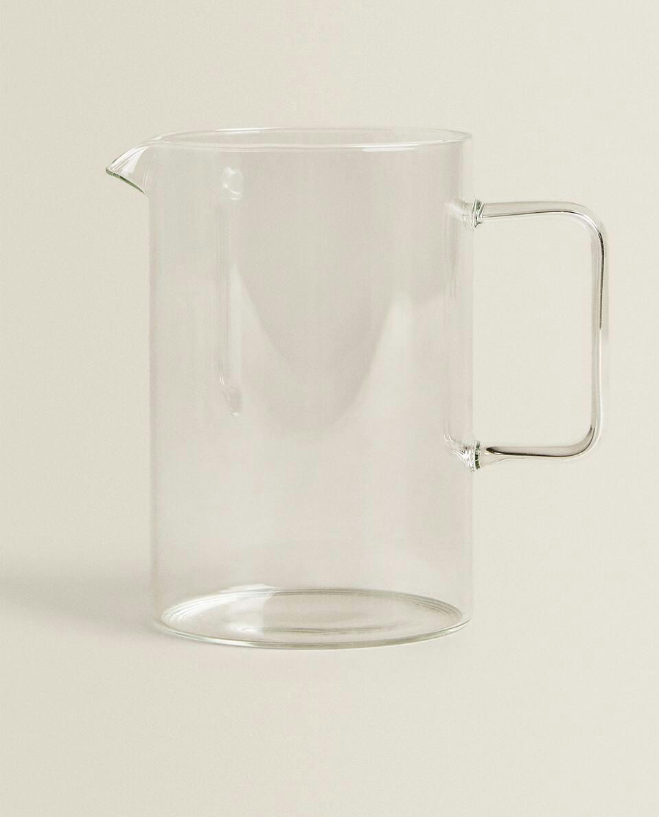 BOROSILICATE GLASS MILK JUG