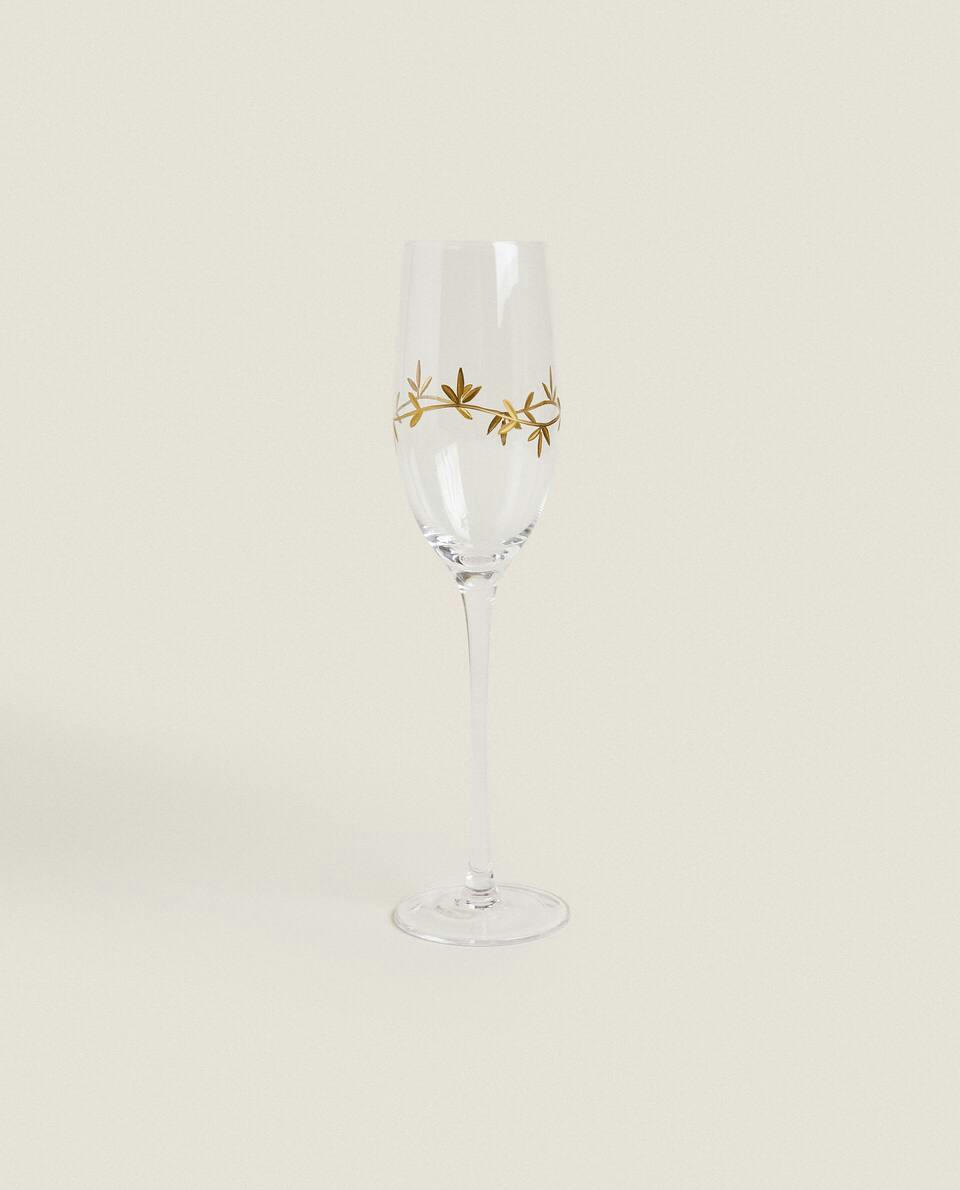 CHRISTMAS LEAF GLASS