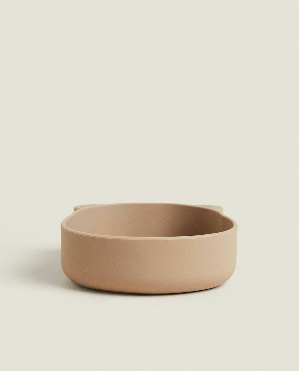 SILICONE BEAR BOWL