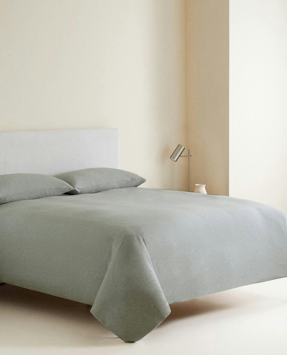 COTTON JERSEY DUVET COVER